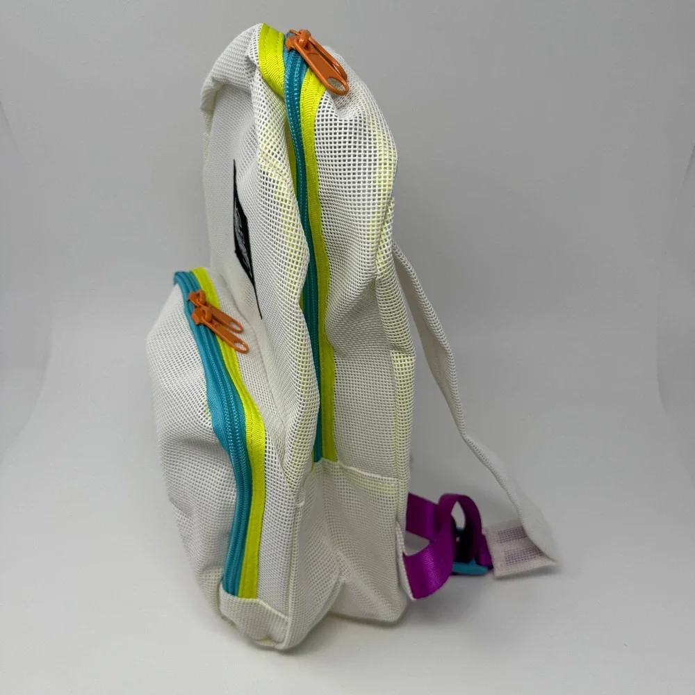 Hoka Foot Locker XC Championships 45th Anniversary White Mesh Backpack